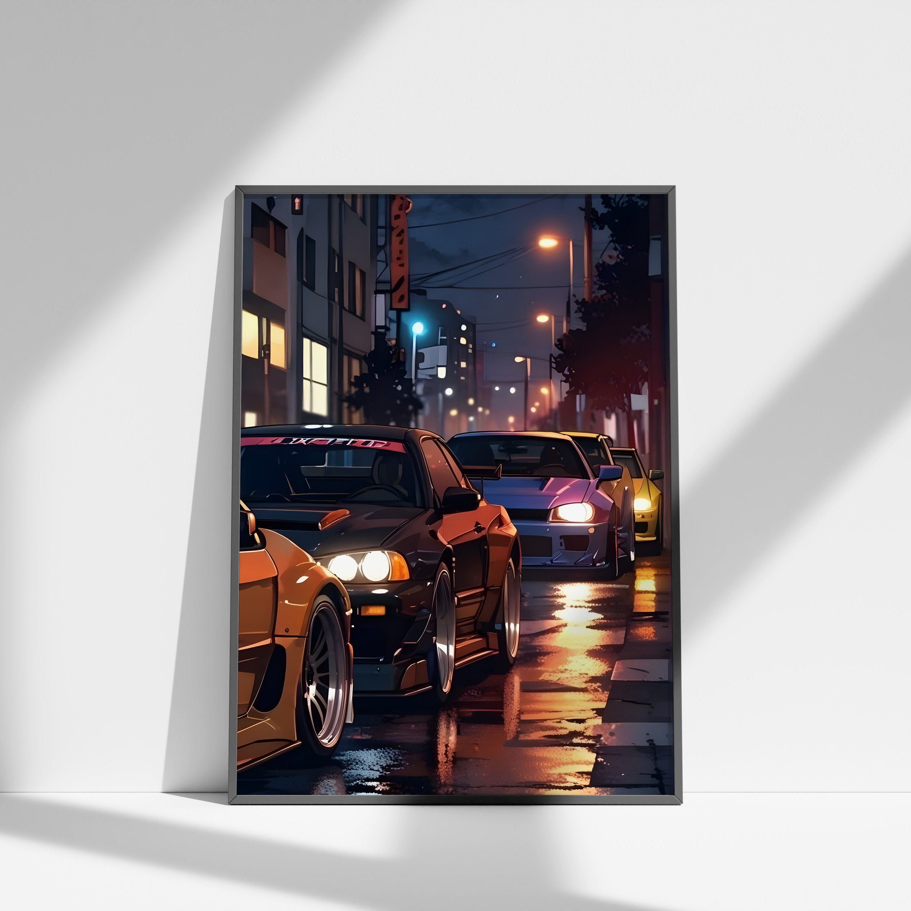 Night Life Street Cars