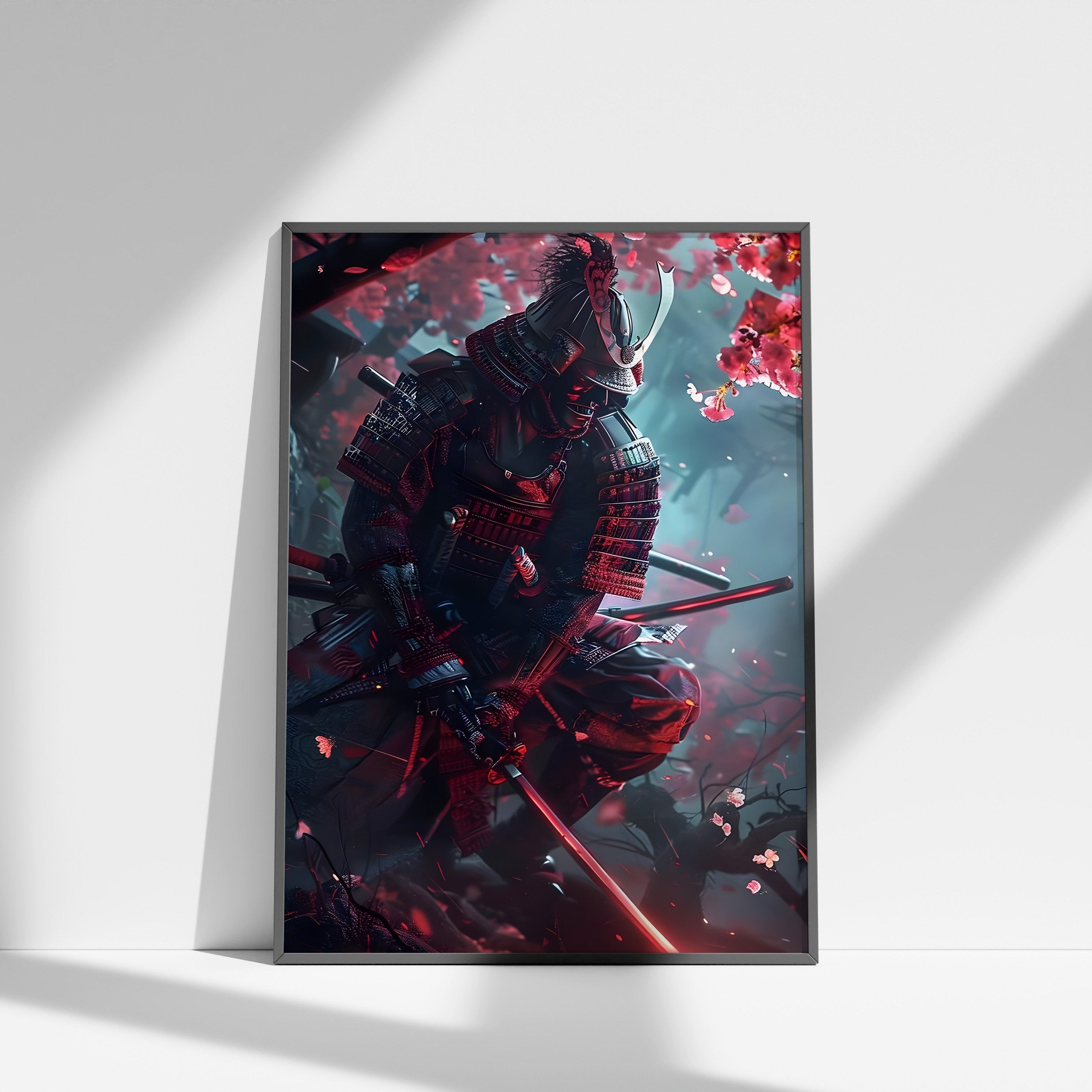 Samurai in der Kirschblüte