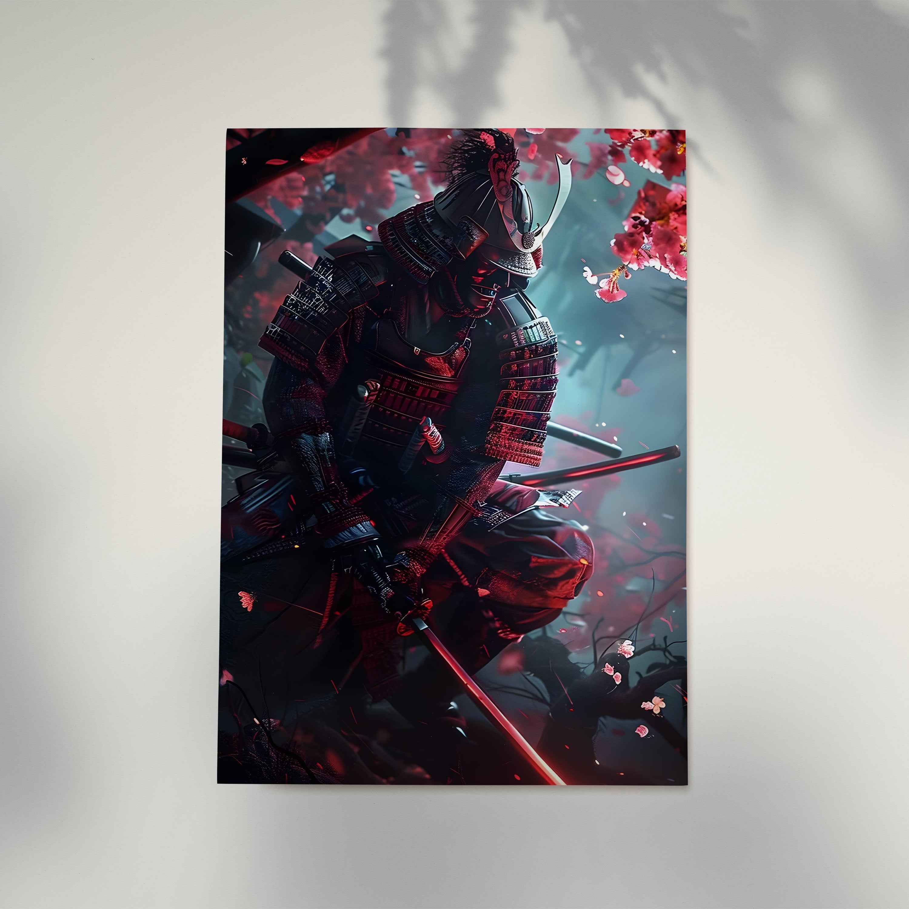 Samurai in der Kirschblüte