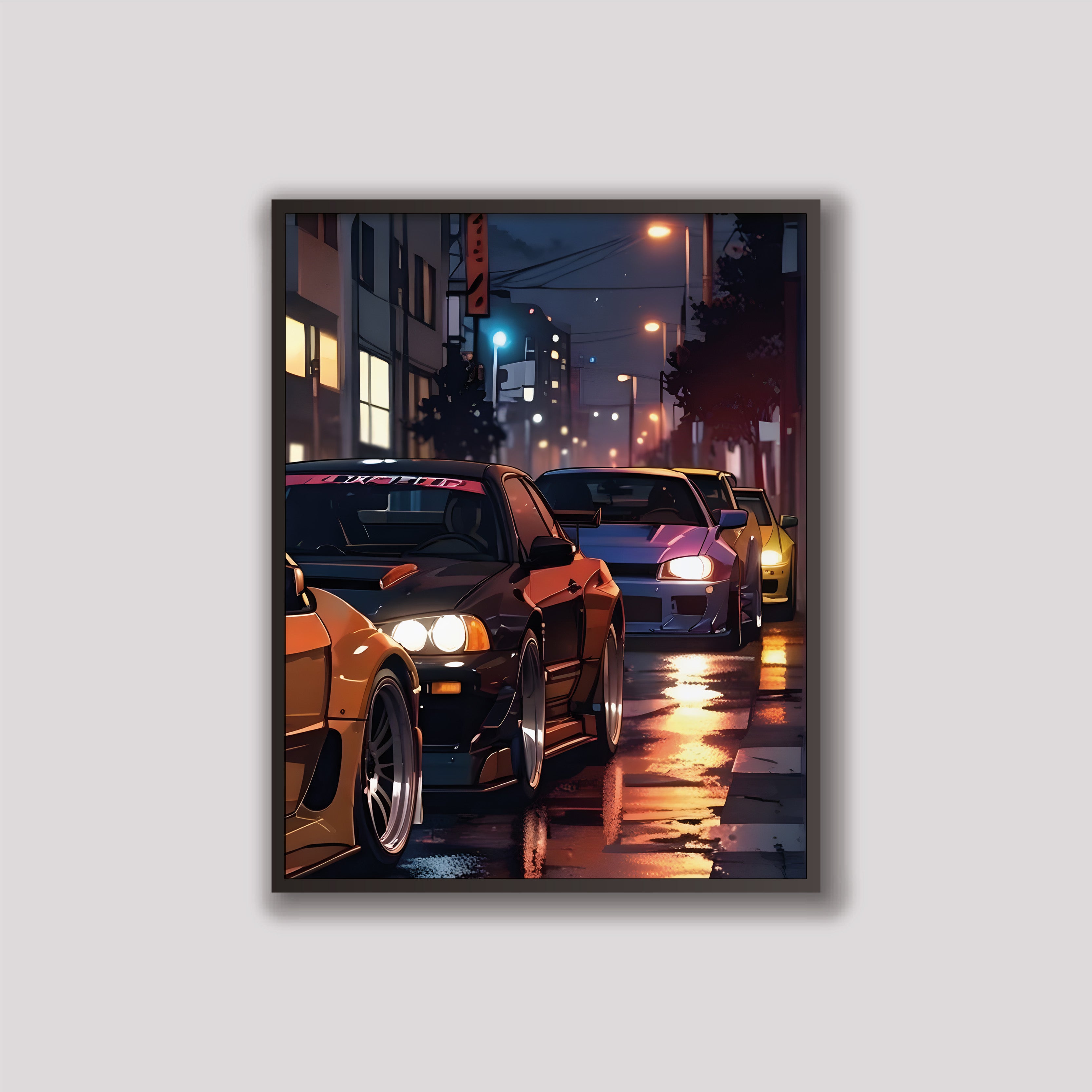 Night Life Street Cars