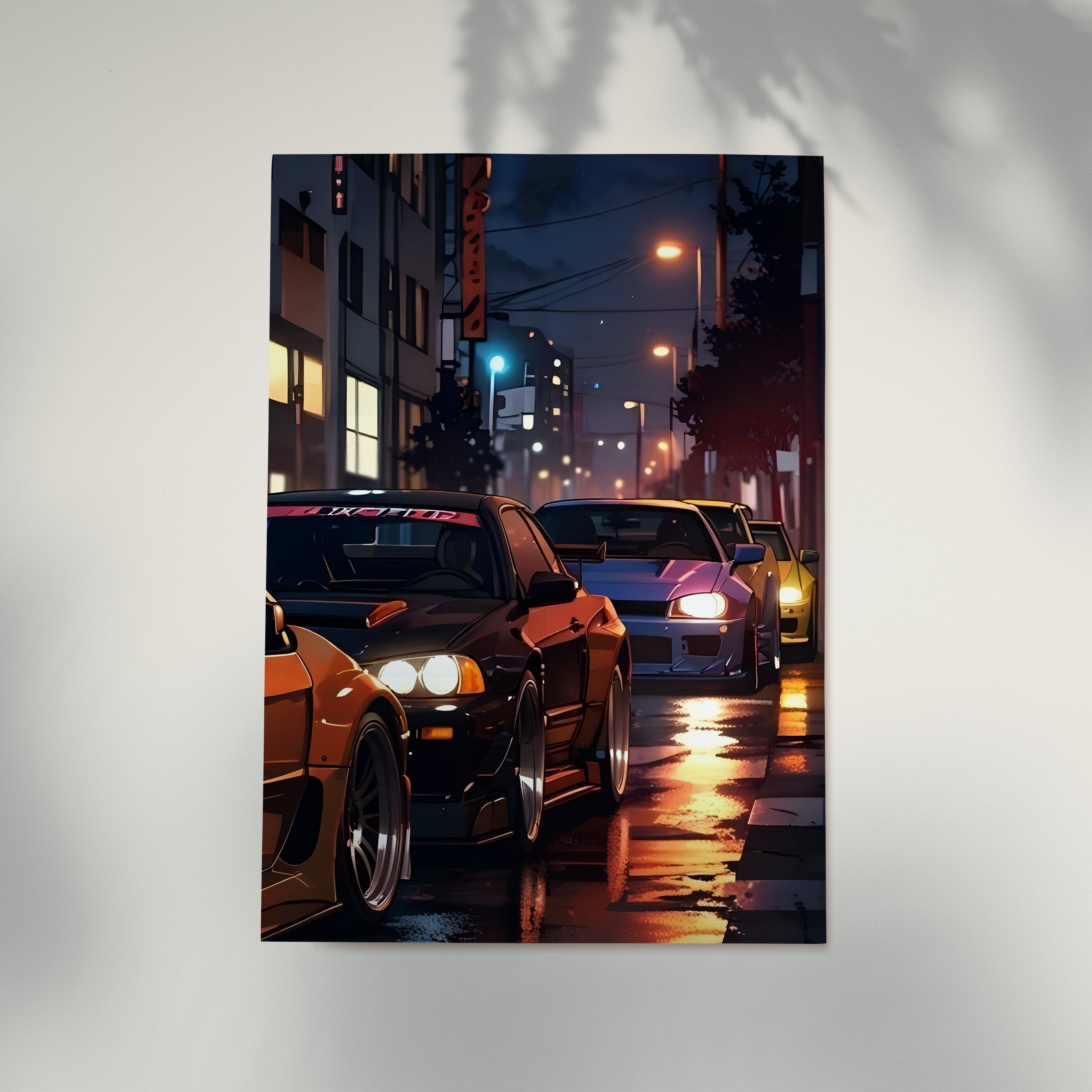 Night Life Street Cars