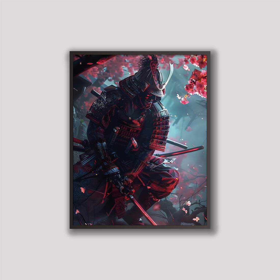 Samurai in der Kirschblüte