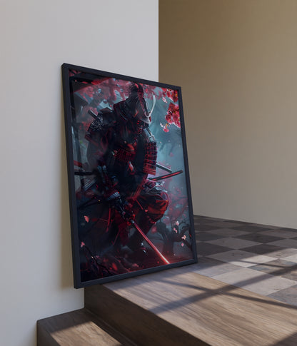 Samurai in der Kirschblüte