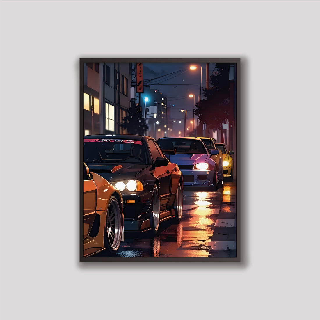 Night Life Street Cars