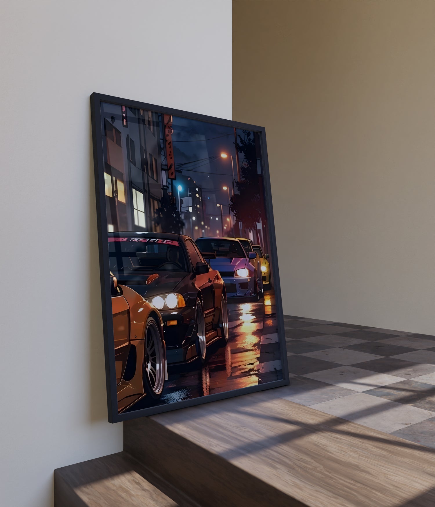 Night Life Street Cars